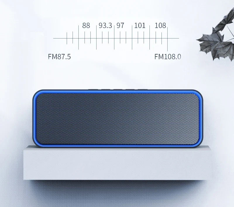S11 Bluetooth Small Speaker Music Player Stereo USB TF Card Home Outdoor Sports Portable Mobile Phone Car Subwoofer Big Battery Lootquake LLC