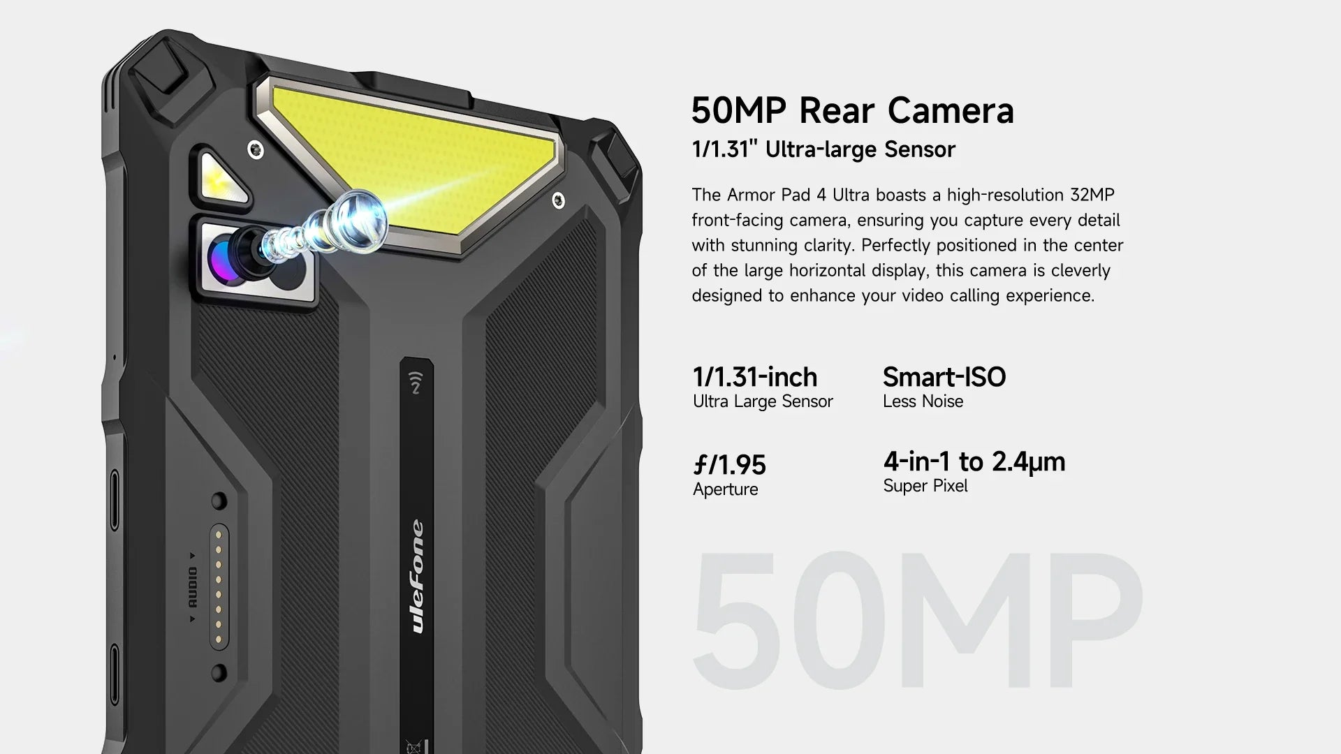 Ulefone Armor Pad 4 Ultra 5G Rugged Tablet  Thermal lmaging 10.36"2K Up to 16GB RAM 256GB ROM Android 14 11800mAh Lootquake LLC