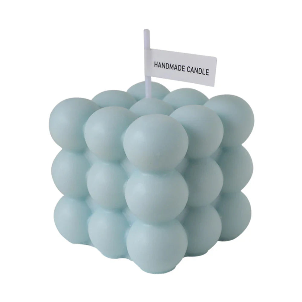 Bubble Candle Cube Fragrance Candles Handmade Scented Candle Soy Wax Candle Set for Home Decoration Wedding Party Birthday Lootquake LLC