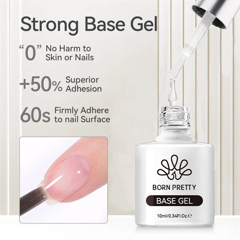 BORN PRETTY 10ml Reflective Glitter Gel Nail Polish Carat Mirage Sparkling Color Shine UV LED Soak Off Semi-Permanant Varnish Lootquake LLC