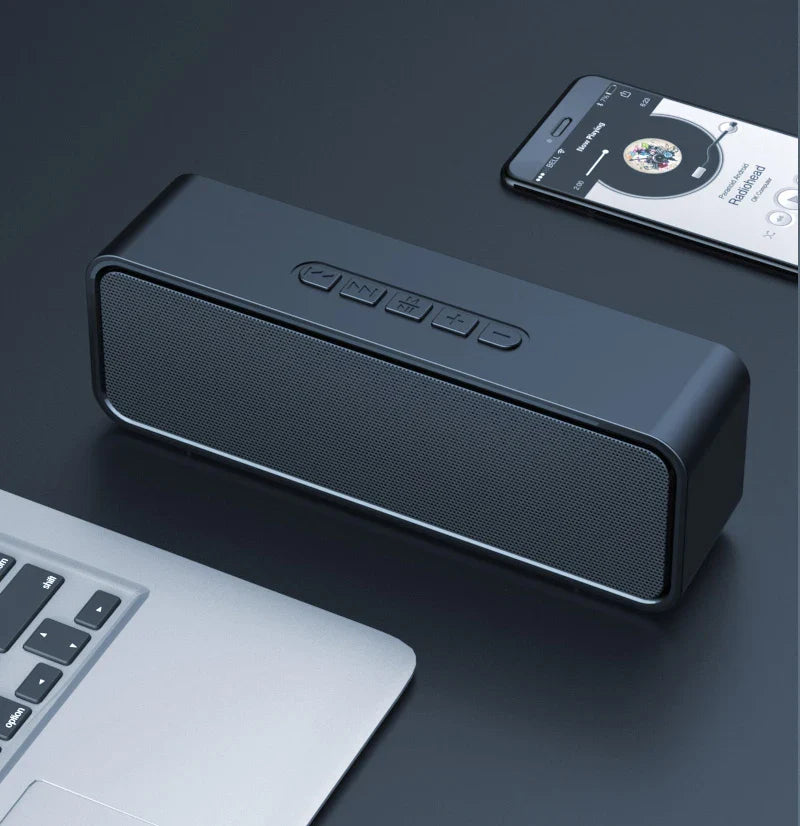 S11 Bluetooth Small Speaker Music Player Stereo USB TF Card Home Outdoor Sports Portable Mobile Phone Car Subwoofer Big Battery Lootquake LLC