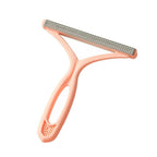 Silicone Double Sided Pet Hair Remover Lint Remover Clean Tool Shaver Sweater Cleaner Fabric Shaver Scraper for Clothes Carpet Double Carpet Wooden Manual Roller Professional Reusable Lint Cleaner for Pet Hair Stevvex