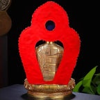 Amitabha Buddha Statue Buddhist Item,Backlight Brass Exquisite Nepal Tantric Altars Home Decorative Amitabha Buddha Figurine Lootquake LLC