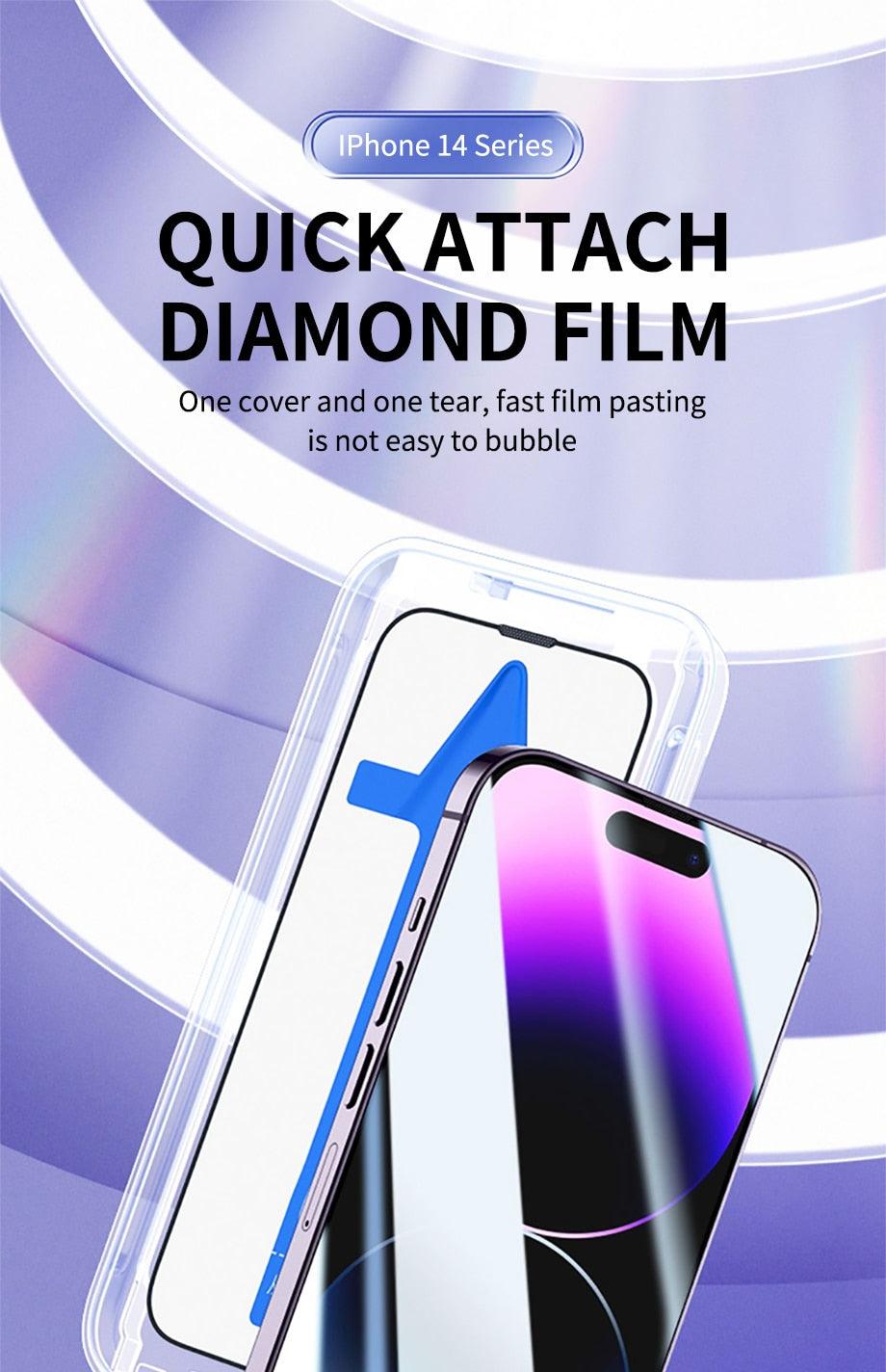 2pcs Full Cover Screen Protector For iPhone 11 12 13 PRO MAX Privacy Glass For iPhone 14 Pro XS Max XR 13 12 mini Tempered Glass Tempered Glass Screen Protector Film 9H Hardness Anti Scratch Screen Protector Stevvex