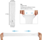 Unisex One Size Compression Cooling Sleeves UV Sun Protection Cooling Arm Sleeves With Thumb Hole Compression Sports Tattoo Cover Up Sleeve For Sports Long Arm Cover Anti-Slip Warmers Outdoor Sports Sunblock Cover Stevvex