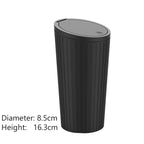 Car Trash Bin Can Mini Auto Dust Organizer Car Interior Rubbish Bag Garbage Container Storage Box Bucket Auto Accessories