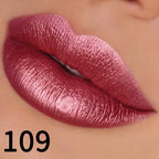 19 colors glitter lipstick hydrating red pink sparkling shine lip color highly pigmented lip tints metallic finish lip makeup Lootquake LLC