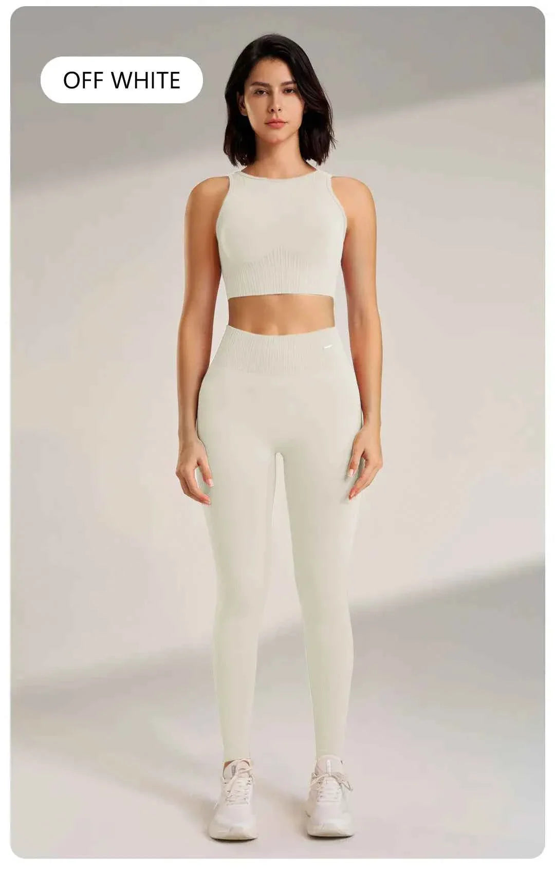 Women's High Waisted Leggings and Top THRIXINE