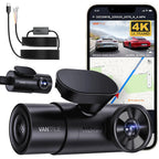 Vantrue N4Pro Dashcam 4K Wi-Fi 3-Channel Dashcam Voice Control IMX678 Night Vision HDR GPS Cam 24h Packing Mode Camera for Car Lootquake LLC