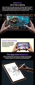 Blackview Active 8 Pro 16GB 256GB Tablet PC 22000mAh Battery Android 13 10.36" inch 2.4K Display 16MP+ 48MP Camera Rugged Tablet Lootquake LLC