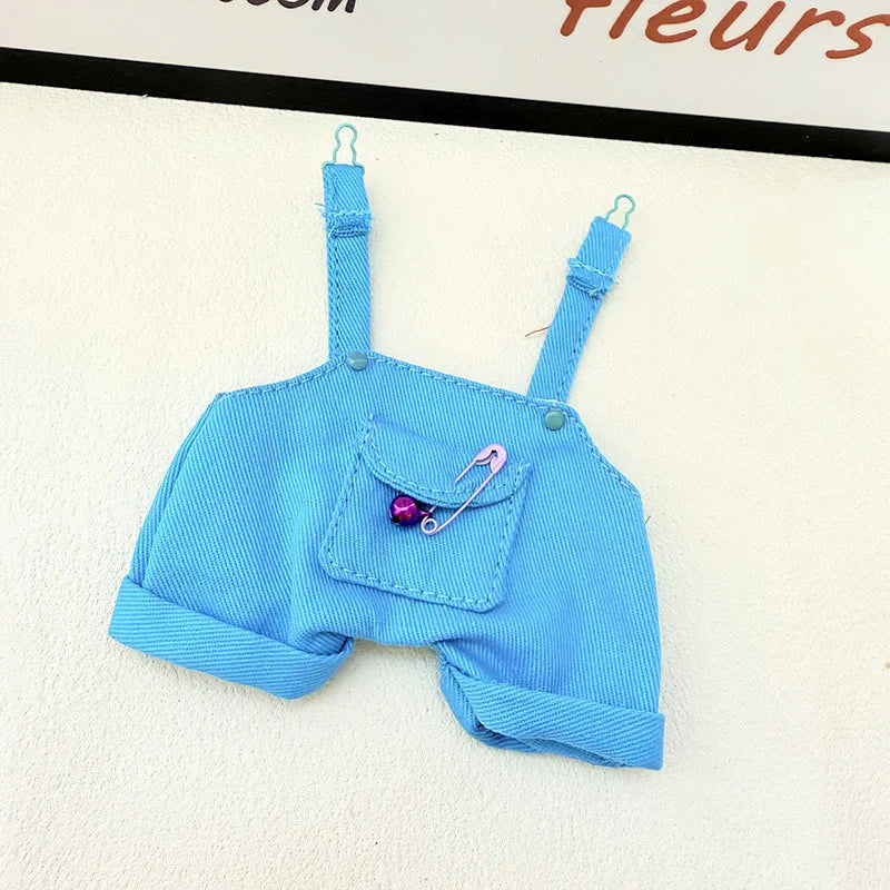 Labubu Doll Clothes Police Set Summer T-shirt Labubu I II Idol Dolls 15/17cm Clothes Sitting Party Accessories DIY Gifts Lootquake LLC