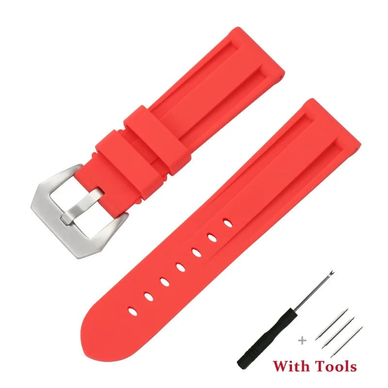 Amazfit Silicone Watch Bands - Universal Rubber Sport Strap With Tool