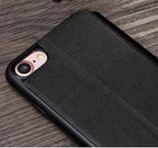 Ultra Thin Slim Case For iPhone 13 12 Case 6S 7 8 Plus X XR XS Max Flip Leather Cover For iPhone 12 11 Pro Max Case  Leather Extra Slim Phone Case With Stand Function Stevvex