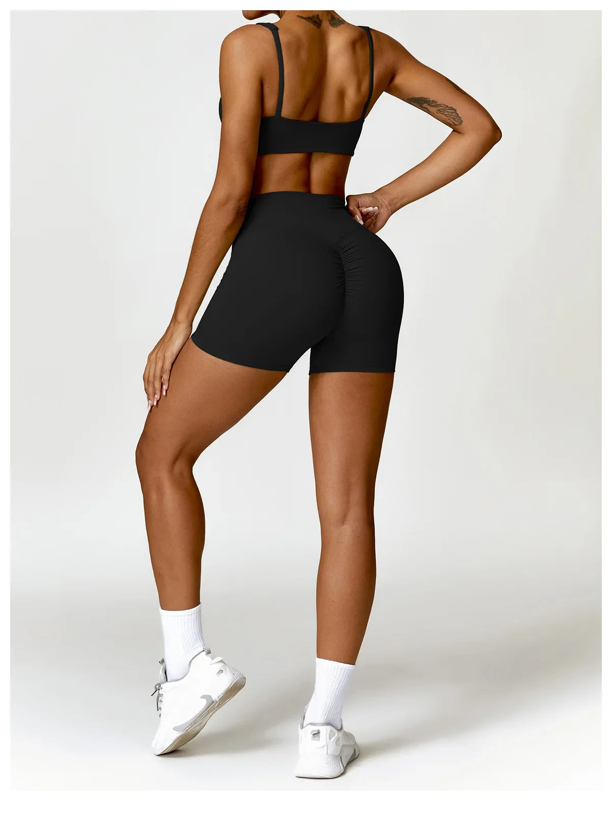 ElevateFit 2-Piece Yoga Ensemble: Comfort Meets Style THRIXINE