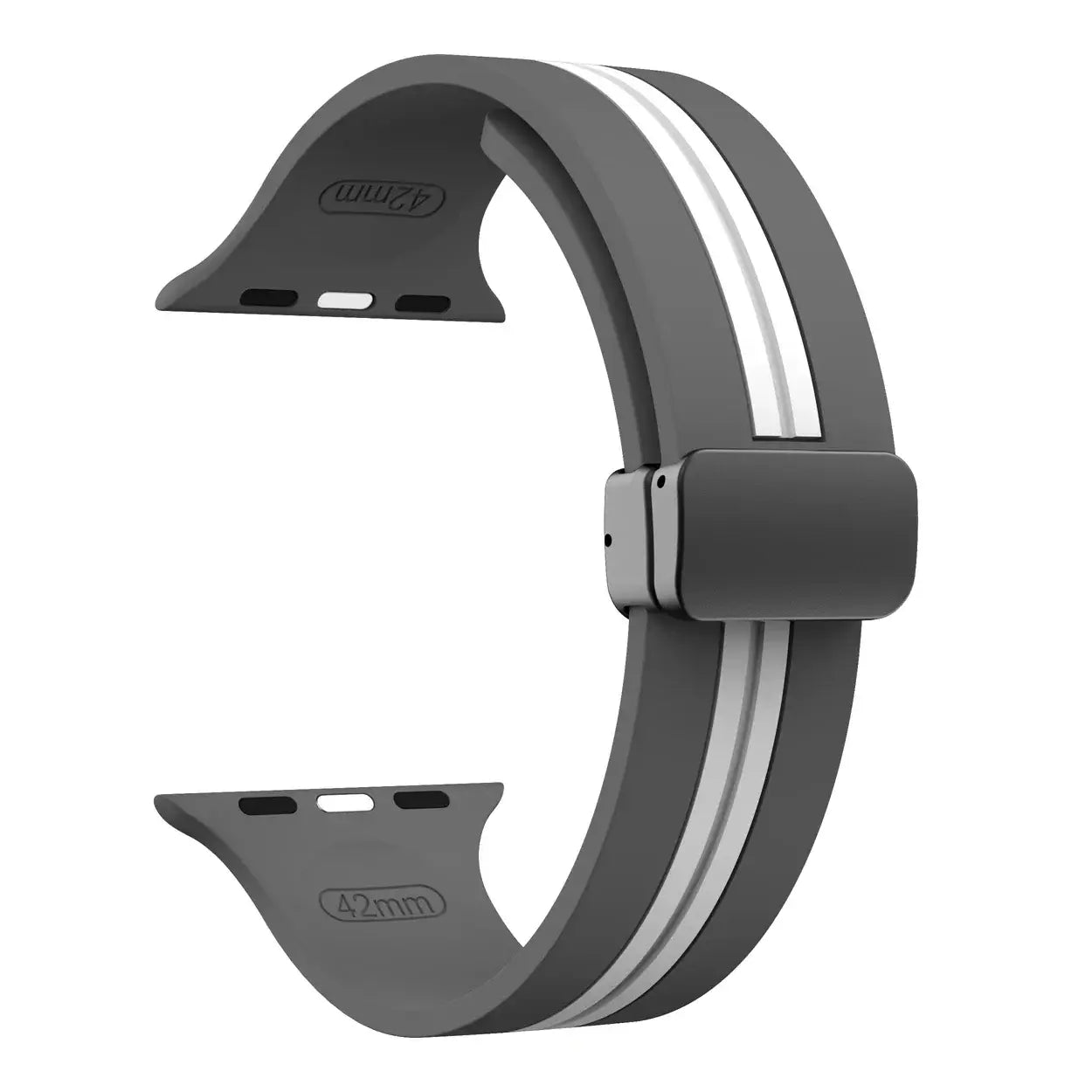 Apple Watch Silicone Strap - Durable Magnetic Closure Design - SJB-DIAMOND ELITES