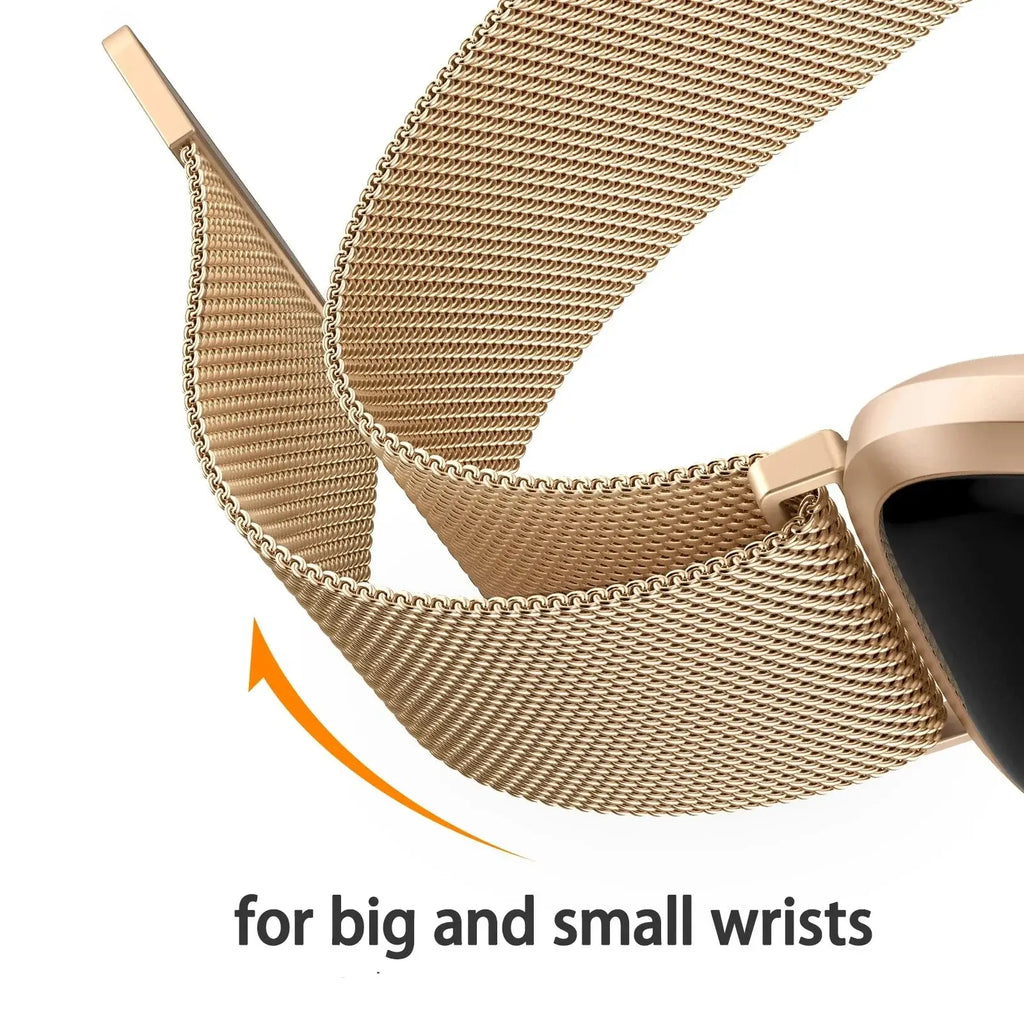 Fitbit Versa & Sense Metal Band - Premium Steel Strap - SJB-DIAMOND ELITES