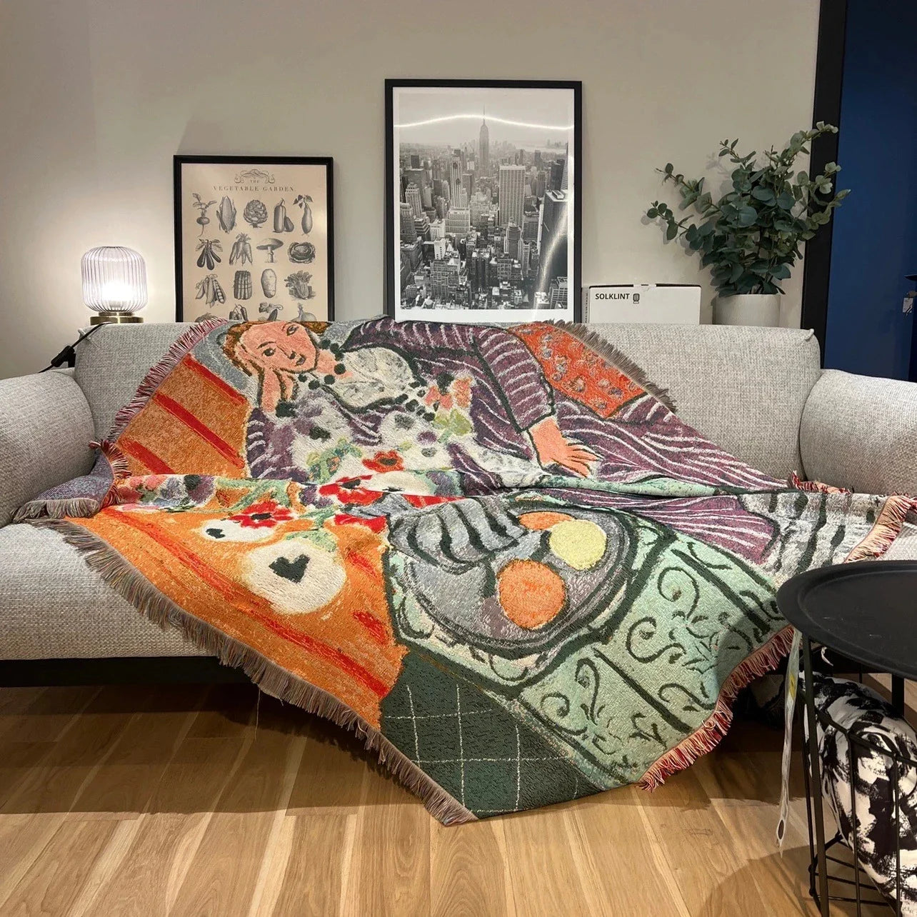 Casual Blankets Bed Decoration Woman Henri Matisse Carpet Sofa Sofa Blanket Throw Blankets Leisure Rug Single Tapestry drop ship Lootquake LLC