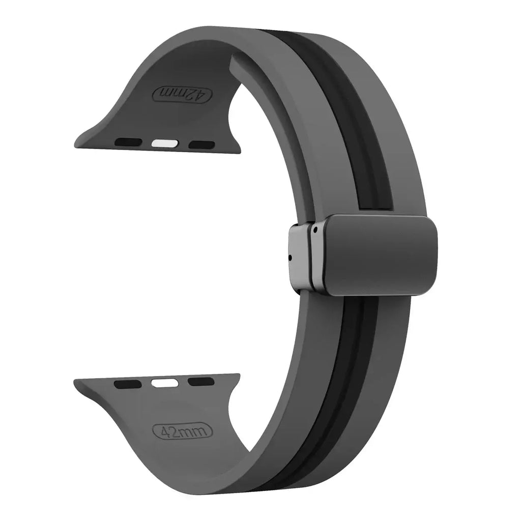 Apple Watch Silicone Strap - Durable Magnetic Closure Design - SJB-DIAMOND ELITES