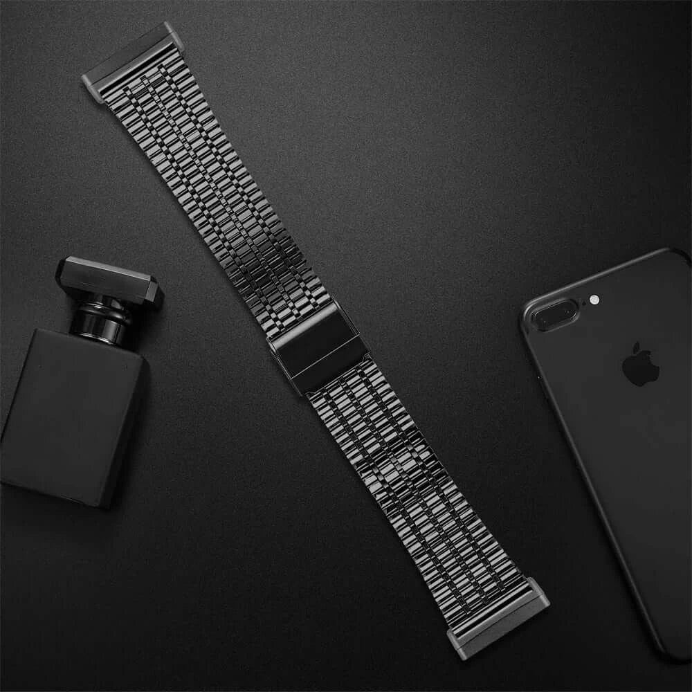Fitbit Versa & Sense Steel Mesh Band - Sleek and Stylish - SJB-DIAMOND ELITES