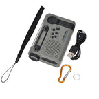 SolarWave 2000: 3-in-1 Crank Radio & Power Bank THRIXINE