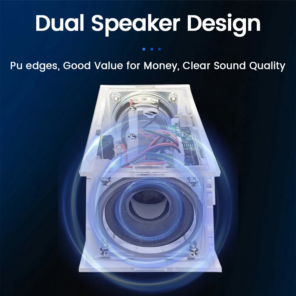 DIY Bluetooth Speaker Kit Electronics DIY Soldering Project Practice Solder Assembly DIY Electronic Kit Component 2*3W Speakers Lootquake LLC