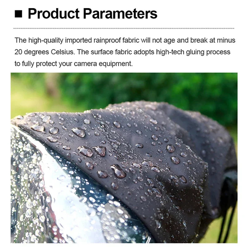 Waterproof Camera Rain Cover Raincoat Protector Bag DSLR Camera Portable Rainproof Accessories Lootquake LLC