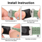 Fitbit Inspire 2, 1, HR Nylon Velcro Band - Versatile Strap - SJB-DIAMOND ELITES