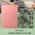 DUOFEN Crafts plastic embossing folder collection 2 paper embossing flower mold Christmas Birthday Easter day wedding Lootquake LLC