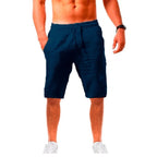 BreezeFit Men's Linen Shorts: Cool, Stylish, Versatile THRIXINE