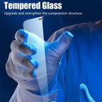 4PCS Tempered Glass for iPhone 13 12 11 Pro Max Mini Screen Protector for iPhone 14 Pro Max 7 8 6 6S Plus SE 2020 X XR Xs Glass Easy Installation Frame Case Friendly Premium Tempered Glass for iPhone