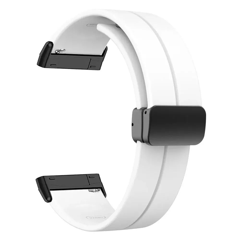 Fitbit Versa & Sense Silicone Strap With Magnetic Clasp - SJB-DIAMOND ELITES