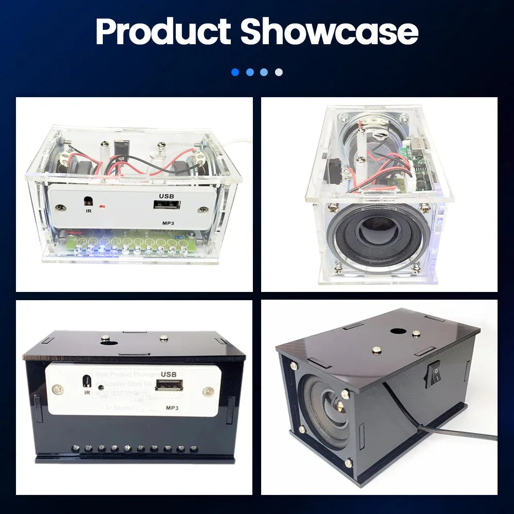 DIY Bluetooth Speaker Kit Electronics DIY Soldering Project Practice Solder Assembly DIY Electronic Kit Component 2*3W Speakers Lootquake LLC