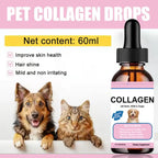Pet Collagen Drops For Dogs And Cats Healthy Nutritional Supplement Protect Coat Enhance Body Condition Pet Nutritional Solution Lootquake LLC