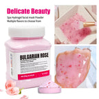 350g Jelly Mask Powder Rose Lavender Crystal Mask Collagen Face Mask Skin Moisturizing Powder Mask Facial Mask DIY Skin Care Lootquake LLC