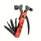 TrailMaster: Compact Multitool & Tactical Hammer THRIXINE