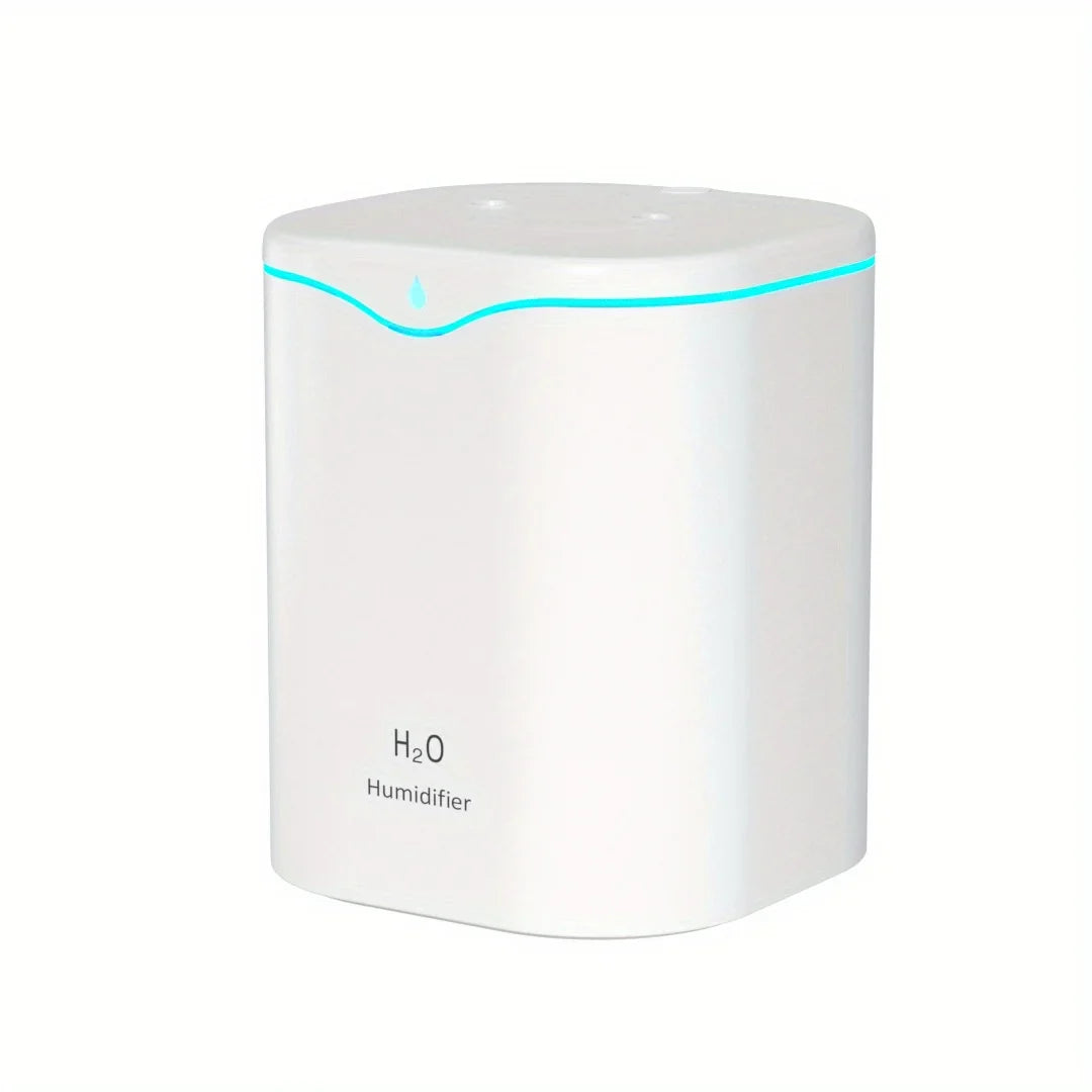 2000ml Air Humidifier Double spray Mist nozzle Cool Mist Large capacity Colorful Night Light usb H2O Air Diffuser Humidifier