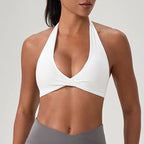 FlexiFit Halter: Stylish Yoga Gym Bra for Women THRIXINE