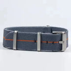 Polar Watch Band Nylon Elastic Strap Unisex Military Style Blue Red