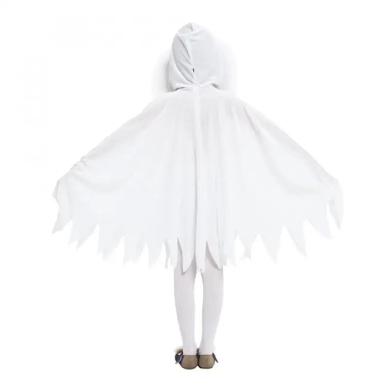 Halloween Cloak Toddler Kids Girls Boys Ghost Hooded Cosplay Costumes White Poncho Cape Christmas Dress Up Lootquake LLC