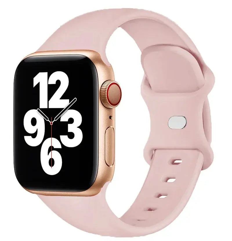 Apple Watch Silicone Band - Soft Waterproof Flexible Strap - SJB-DIAMOND ELITES
