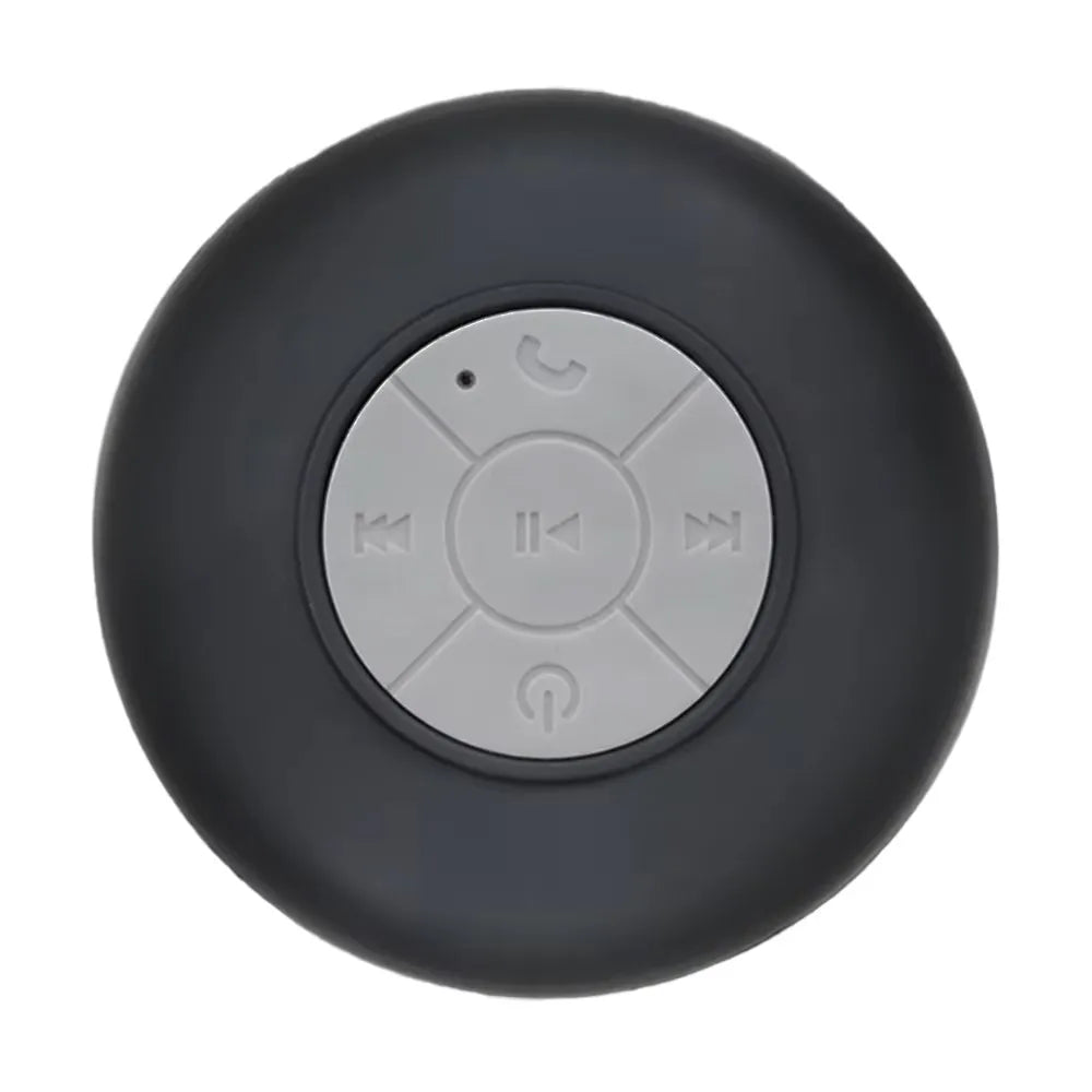 Waterproof Bluetooth Speaker with Colorful LED Lights, Strong Suction Cup & Phone Holder, Portable Mini Speaker for Outdoor/Show Lootquake LLC