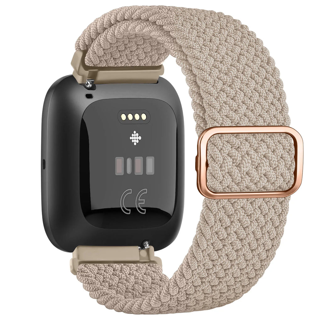 Elastic Nylon Fitbit Versa & Sense Bands
