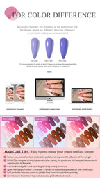 UR SUGAR Blue Color Rubber Base Gel Nail Polish Gold Glitter Base Gel Top Coat Soak Off UV LED Gel Nail Art Varnish Manicure Lootquake LLC