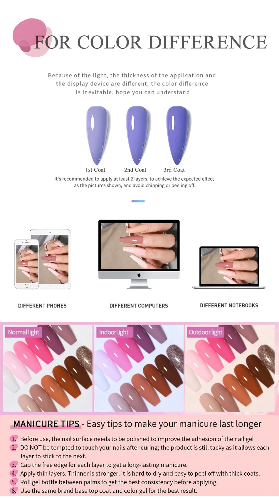 UR SUGAR Blue Color Rubber Base Gel Nail Polish Gold Glitter Base Gel Top Coat Soak Off UV LED Gel Nail Art Varnish Manicure Lootquake LLC