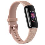Fitbit Luxe Silicone Band - Soft Waterproof Comfortable Strap - SJB-DIAMOND ELITES