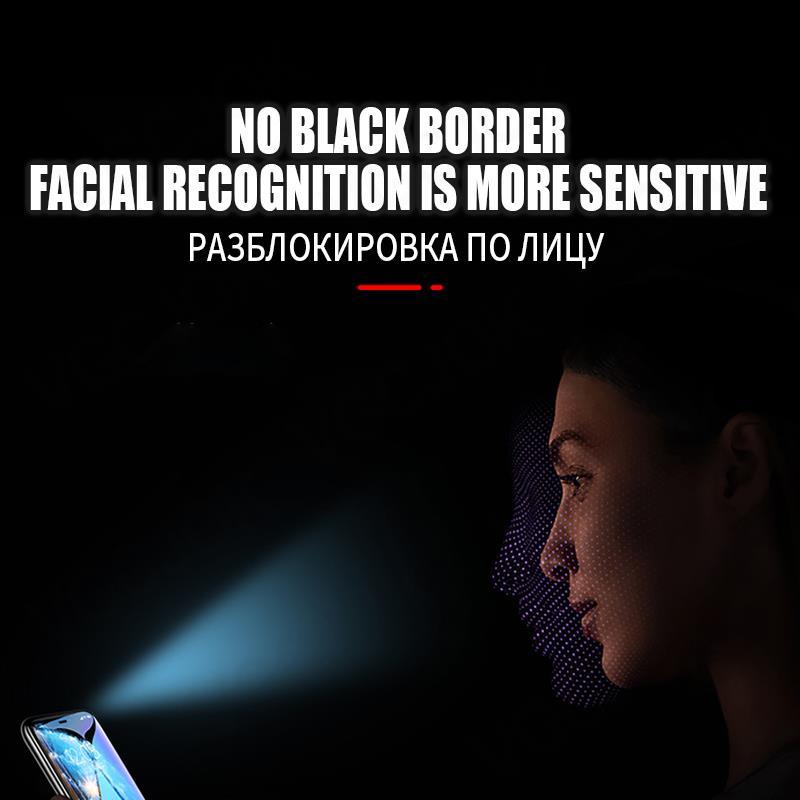 9D Full Cover Tempered Glass For iPhone 14 Plus 13 12 11 Pro Max mini Screen Protector iPhone X XR XS Max Protective Film 9H Tempered Glass Film Case-Friendly Screen Protector for iPhone Stevvex