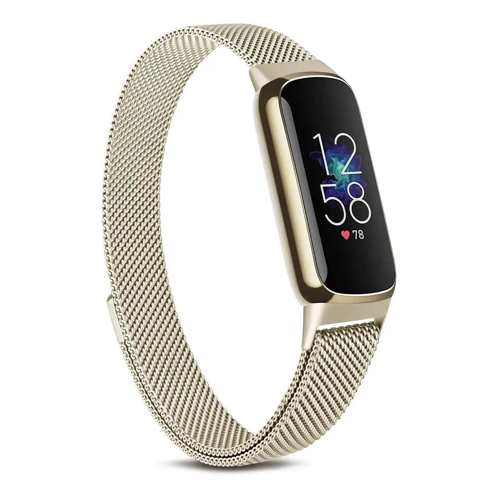 Fitbit Luxe Steel Magnetic Band - Elegant Mesh Design - SJB-DIAMOND ELITES