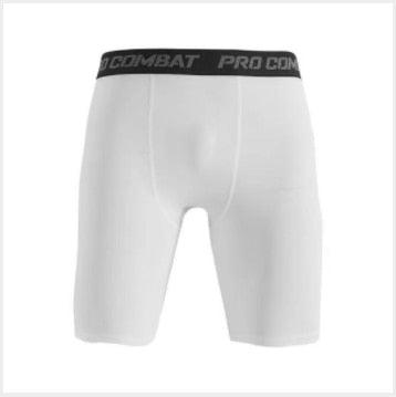 New Male Fitness Quick-Drying Tight Shorts Elastic Compression Leggings Training Pants Men Running Shorts Comfort Black Gray Mens Running Compression Pants Workout Cool Quick Dry Sports Shorts for Running Athletic Underwear Stevvex