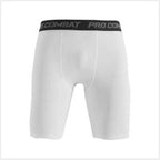New Male Fitness Quick-Drying Tight Shorts Elastic Compression Leggings Training Pants Men Running Shorts Comfort Black Gray Mens Running Compression Pants Workout Cool Quick Dry Sports Shorts for Running Athletic Underwear Stevvex