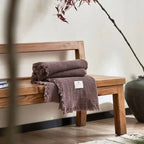 Maillard Cotton Blankets Four Layers Of Gauze Sofa Cover Blanket With Tassel AB Side Office Nap Decorative Bed Muslin Blanket Lootquake LLC